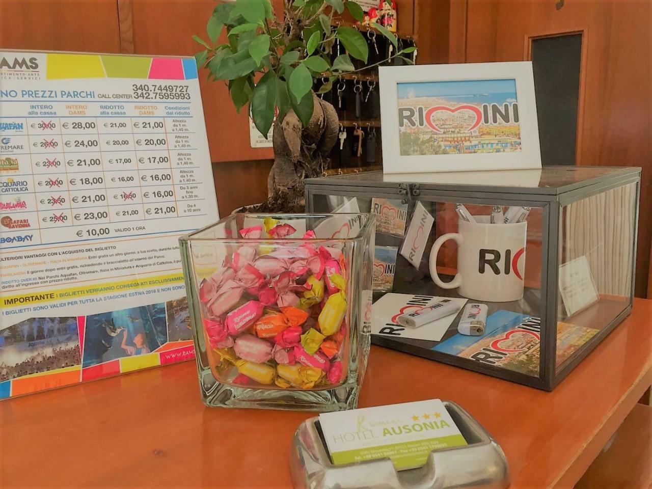 Hotel Ausonia B&B Rimini Dış mekan fotoğraf
